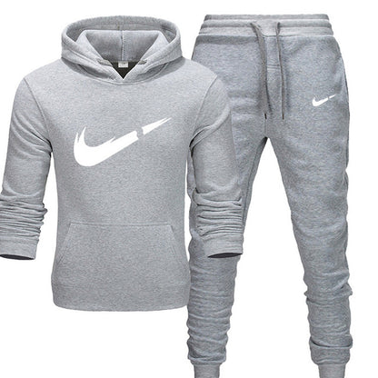 2019 New Fashion Men Hoodies Suits Brand Tracksuit Men/Women Sweatshirts+Sweatpants Autumn Winter Fleece Hooded Pullover