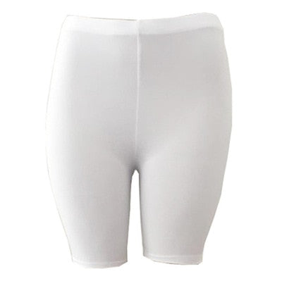 2019 New Women Ladies Fashion Casual Comfy Cycling Solid High Waist Shorts Dancing Gym Biker Active Sports Shorts G0711