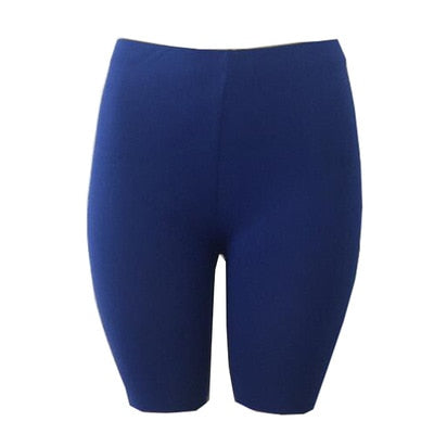 2019 New Women Ladies Fashion Casual Comfy Cycling Solid High Waist Shorts Dancing Gym Biker Active Sports Shorts G0711