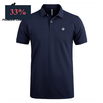 Pioneer Camp Polo shirts men brand clothing office solid polos male quality 100% cotton casual summer polo men