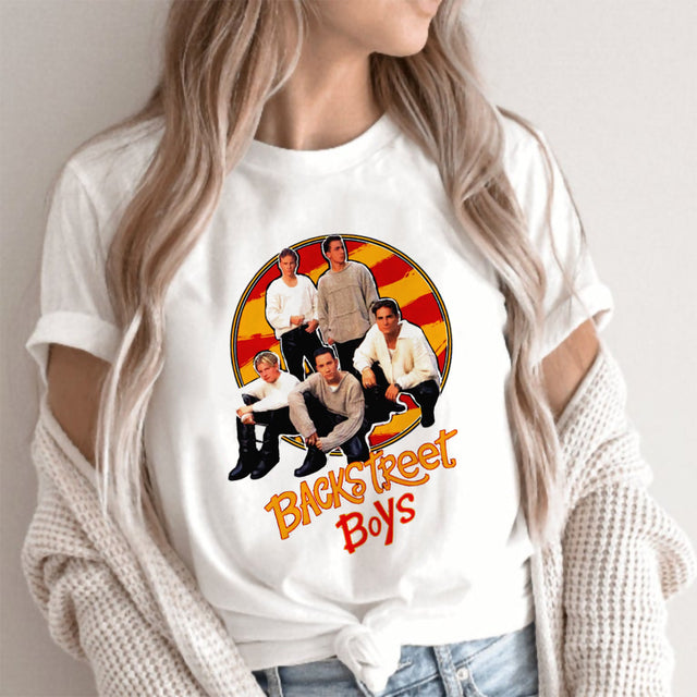 I Was Supposed To Marry A Backstreet Boy Summer Harajuku Graphic Crop Top Woman Fashion White Crop Top Women Camisetas Mujer