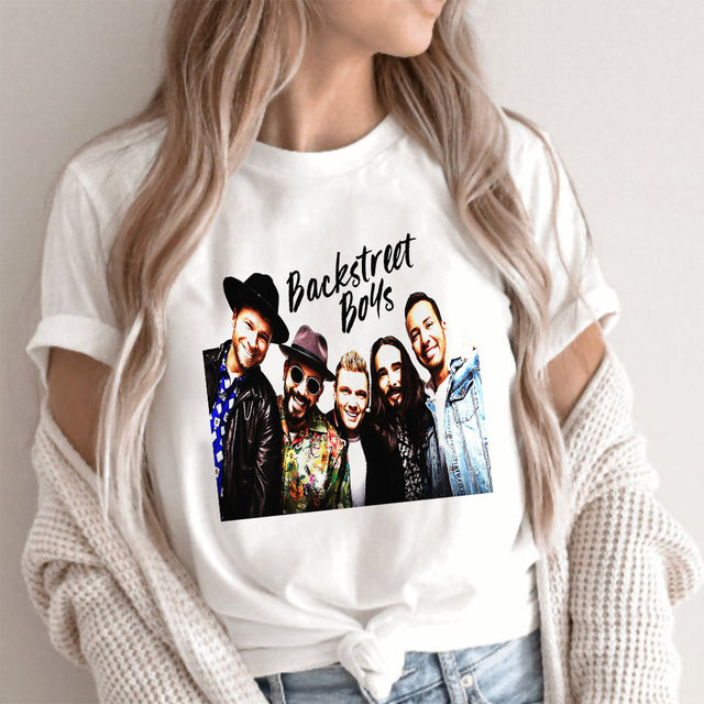 I Was Supposed To Marry A Backstreet Boy Summer Harajuku Graphic Crop Top Woman Fashion White Crop Top Women Camisetas Mujer