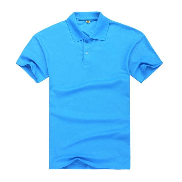 Men Polo Shirt Casual Short Sleeve Male Cotton Polo Shirt Print Slim Fit Camisa Polo Shirt New Summer Male Clothes 2019