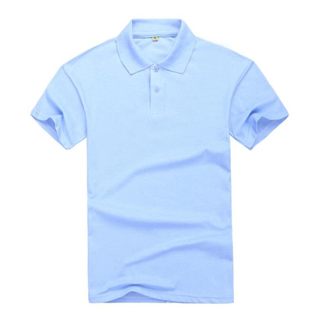 Men Polo Shirt Casual Short Sleeve Male Cotton Polo Shirt Print Slim Fit Camisa Polo Shirt New Summer Male Clothes 2019