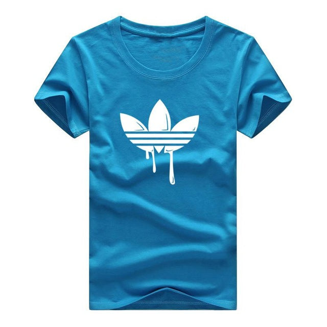 New Summer Cotton Funny T Shirts Short sleeves T-shirt Men Fashion Tide brand Print Red T shirt Men Tops Tees Men's T-shirt