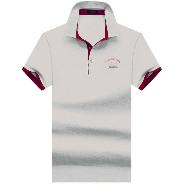 SHABIQI Brand clothing New Men Polo Shirt Men Business & Casual solid male polo shirt Short Sleeve Breathable polo shirt S-10XL