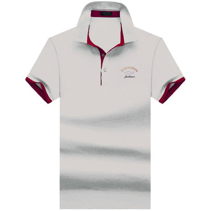 SHABIQI Brand clothing New Men Polo Shirt Men Business & Casual solid male polo shirt Short Sleeve Breathable polo shirt S-10XL