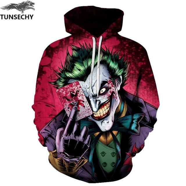 TUNSECHY Hot Fashion Men/Women 3D Sweatshirts Print Milk Space Galaxy Hooded Hoodies Unisex Tops Wholesale and retail