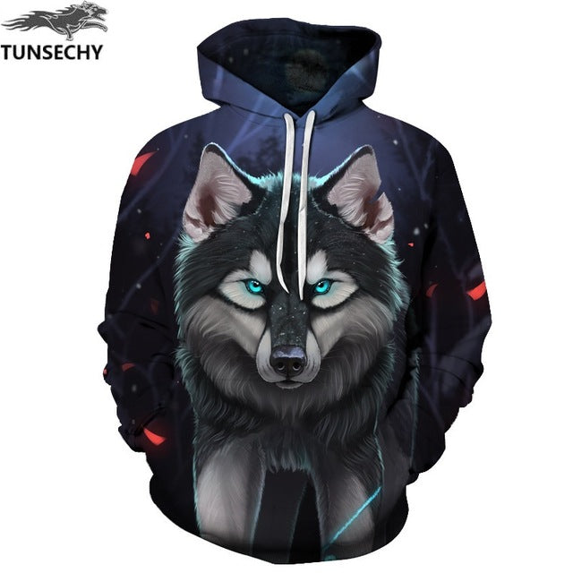 TUNSECHY Hot Fashion Men/Women 3D Sweatshirts Print Milk Space Galaxy Hooded Hoodies Unisex Tops Wholesale and retail