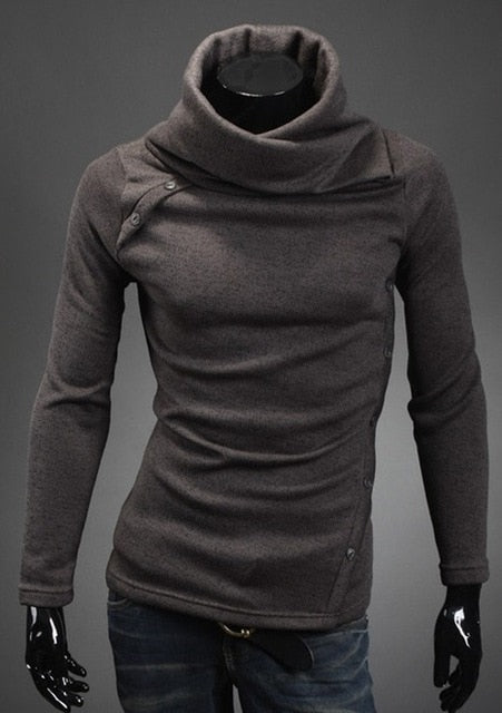 ZOGAA 2019 new men's Turtleneck Men Sweater Christmas Cotton Male Sweater Winter Pullover Turtle Neck Men's Sweater